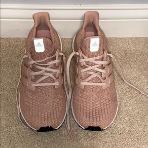Pink Adidas Ultraboost Shoes